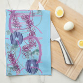 Abstract Design Kitchtuch Geschirrtuch (Viertel Falte)