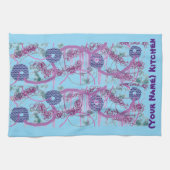 Abstract Design Kitchtuch Geschirrtuch (Horizontal)