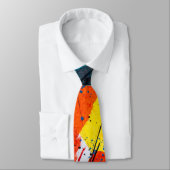 Abstract Design Neck Tie Krawatte (Gebunden)