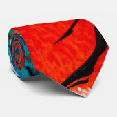 Abstract Design Neck Tie Krawatte (Gerollt)