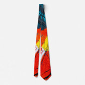 Abstract Design Neck Tie Krawatte (Rückseite)