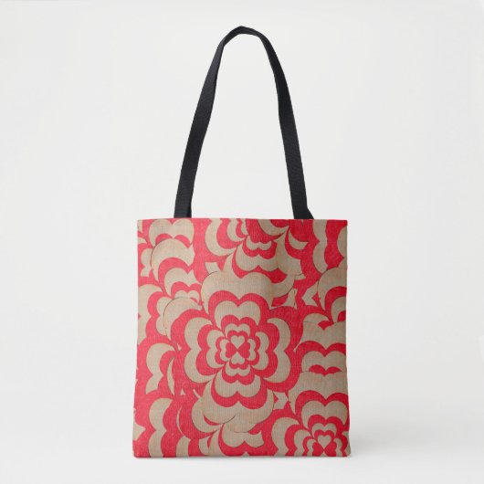 Abstract design of hearts. Valentines day backgrou Tasche (Vorderseite)