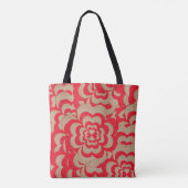 Abstract design of hearts. Valentines day backgrou Tasche (Rückseite)