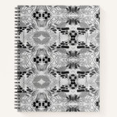 Abstract design themed notebook for writing notizblock (Vorderseite)