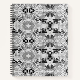 Abstract design themed notebook for writing notizblock