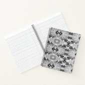 Abstract design themed notebook for writing notizblock (Innenseite)