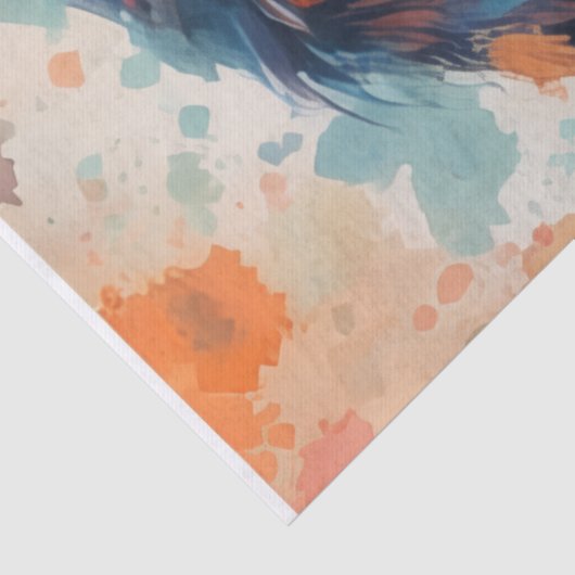 Abstract Doggo Seidenpapier (Ausschnitt)