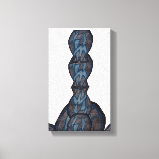 Abstract Dream Layers Leinwanddruck (Vorderseite)