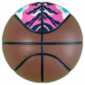 Abstract Dream Wave – Vibrant Surreal Flow Basketball (Rechts)