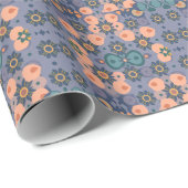 Abstract Dream Wave – Vibrant Surreal Flow Geschenkpapier (Rolleneckpunkt)