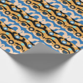 Abstract Dream Wave – Vibrant Surreal Flow Geschenkpapier (Ecke)