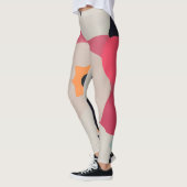Abstract Dream Wave – Vibrant Surreal Flow Leggings (Links)
