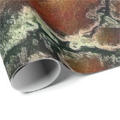 Abstract Earth Tone Pattern Geschenkpapier (Rolleneckpunkt)