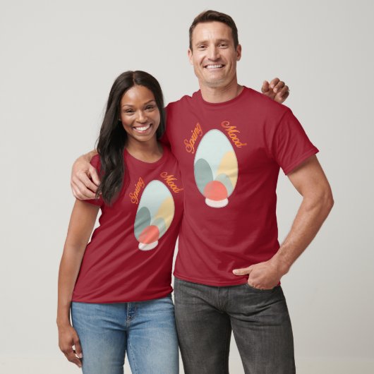 Abstract Easter Egg – Modern Art - camiseta T-Shirt (Unisex)