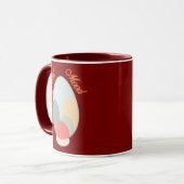 Abstract Easter Egg – Modern Art - caneca Tasse (Vorderseite Links)