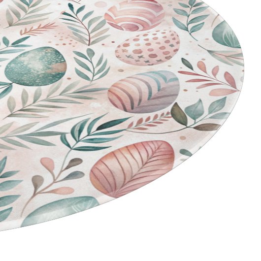 Abstract Easter Eggs  Schneidebrett (Ecke)