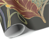 Abstract elegance seamless pattern with floral bac geschenkpapier (Rolleneckpunkt)