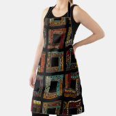 Abstract ethnic frames, seamless pattern schürze (InSitu)