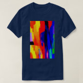 Abstract Expressionism Wallpaper 7 T-Shirt (Design vorne)