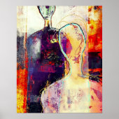 Abstract Expressionist: Bold Emotion Series Poster (Vorne)