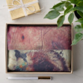 Abstract Face Mixed Media collage decoupage Seidenpapier (Geschenk)