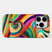 Abstract Festival-Inspired – Bonnaroo Modern Art Case-Mate iPhone Hülle (Rückseite (Horizontal))