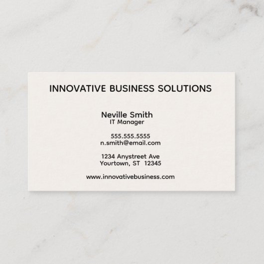 Abstract Fire Light Tech Business Computer Visitenkarte (Rückseite)