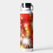 Abstract Fireworks Stars Background-34944 Trinkflasche (Rückseite)