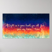 Abstract Flame Poster (Vorne)