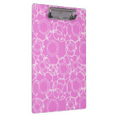 Abstract Floral Matrix (Soft Pink) Fine Art Klemmbrett (Rechts)