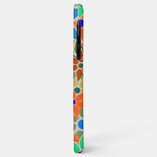 Abstract Floral Pattern Case-Mate iPhone Hülle (Hinten/Links)