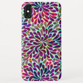 Abstract Floral Pattern Case-Mate iPhone Hülle (Rückseite)