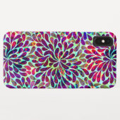 Abstract Floral Pattern Case-Mate iPhone Hülle (Rückseite (Horizontal))
