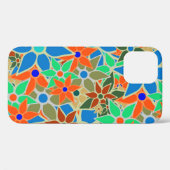 Abstract Floral Pattern Case-Mate iPhone Hülle (Rückseite (Horizontal))