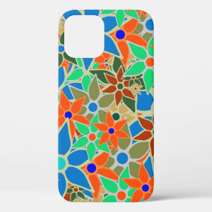 Abstract Floral Pattern Case-Mate iPhone Hülle