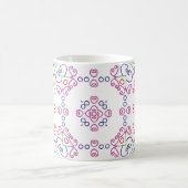 Abstract floral pattern designabstract, art, home  kaffeetasse (Mittel)