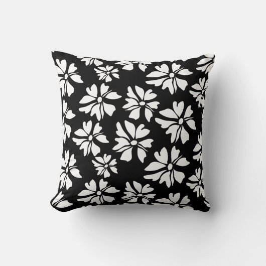 Abstract Floral Pattern Kissen (Vorderseite)