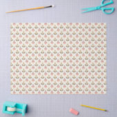 Abstract floral pattern with alternating designs seidenpapier (Basteln)