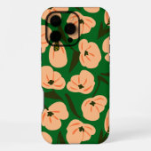 Abstract Floral Patterns iPhone Hülle (Rückseite)