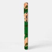 Abstract Floral Patterns iPhone Hülle (Linke Seite)