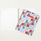 Abstract Floral Retro Swirls Planer (Anzeige)