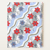 Abstract Floral Retro Swirls Planer (Rückseite)