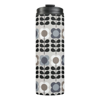 Abstract floral seamless pattern. Nordic style. Vi Thermosbecher