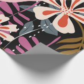 Abstract floral surface pattern seamless backgroun geschenkpapier (Ecke)