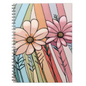 Abstract flower notbook notizblock (Vorderseite)