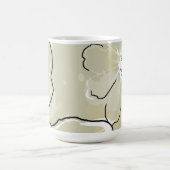 Abstract Flowers Coffee/Hot Chocolate Mug Kaffeetasse (Mittel)