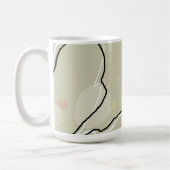 Abstract Flowers Coffee/Hot Chocolate Mug Kaffeetasse (Links)