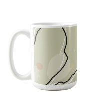 Abstract Flowers Coffee/Hot Chocolate Mug