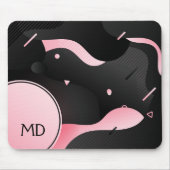 Abstract Fluid Dynamic Wave Shape Mousepad (Vorne)