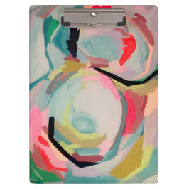 Abstract Fluro Acrylic Painting   Klemmbrett